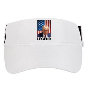 President Trump Legend American Flag Adult Drive Performance Visor