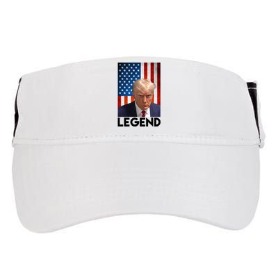 President Trump Legend American Flag Adult Drive Performance Visor