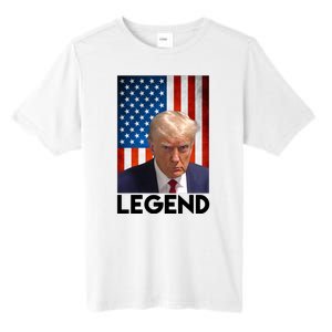 President Trump Legend American Flag Tall Fusion ChromaSoft Performance T-Shirt