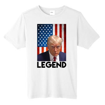 President Trump Legend American Flag Tall Fusion ChromaSoft Performance T-Shirt