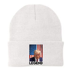 President Trump Legend American Flag Knit Cap Winter Beanie