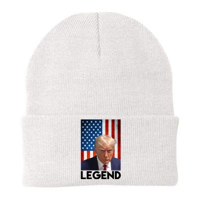 President Trump Legend American Flag Knit Cap Winter Beanie