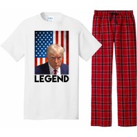 President Trump Legend American Flag Pajama Set