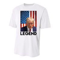 President Trump Legend American Flag Performance Sprint T-Shirt