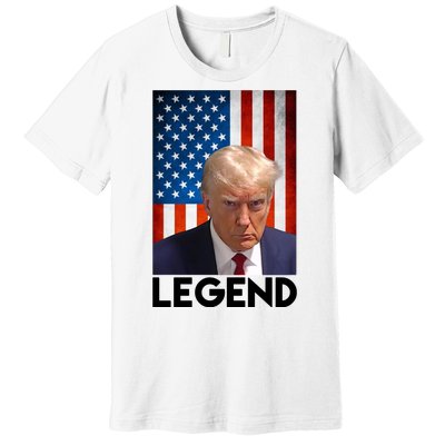 President Trump Legend American Flag Premium T-Shirt