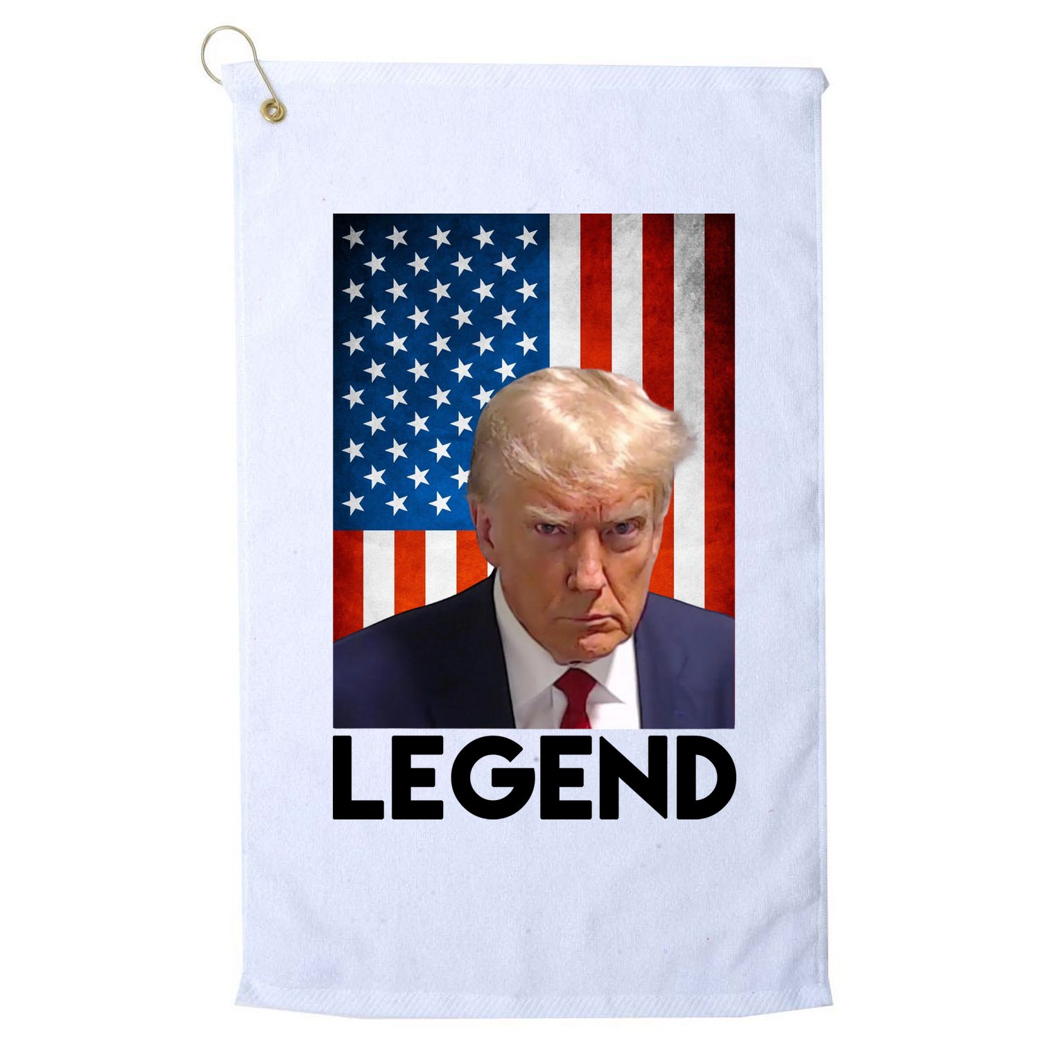 President Trump Legend American Flag Golf Towel