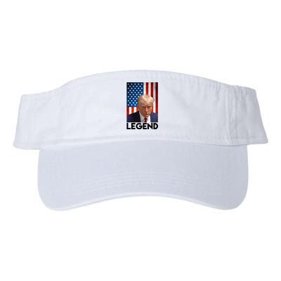 President Trump Legend American Flag Valucap Bio-Washed Visor