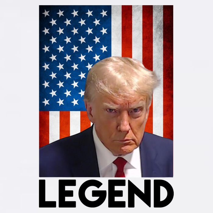 President Trump Legend American Flag Wool Snapback Cap