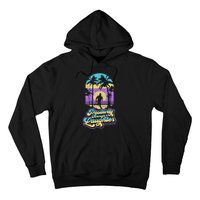 Positivity Thru Laughter Funny Distressed FIT2SERVE Hoodie