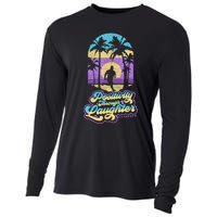 Positivity Thru Laughter Funny Distressed FIT2SERVE Cooling Performance Long Sleeve Crew