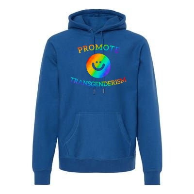 Promote Transgenderism LGBT Premium Hoodie