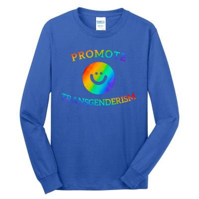 Promote Transgenderism LGBT Tall Long Sleeve T-Shirt