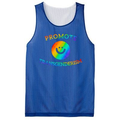 Promote Transgenderism LGBT Mesh Reversible Basketball Jersey Tank