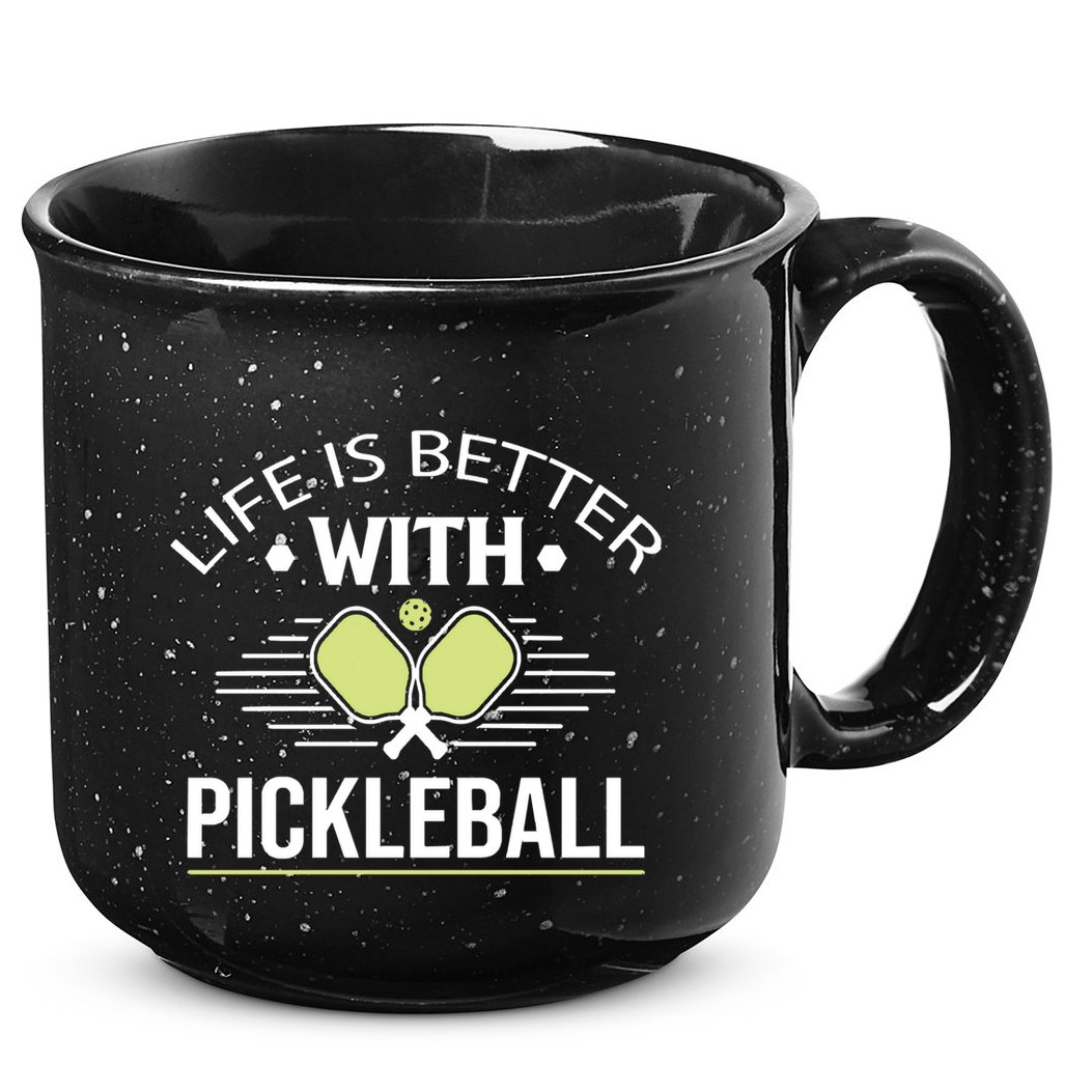 Pickleball T Life Is Better With Pickleball 15oz Campfire Ceramic Mug
