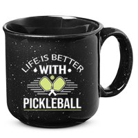 Pickleball T Life Is Better With Pickleball 15oz Campfire Ceramic Mug