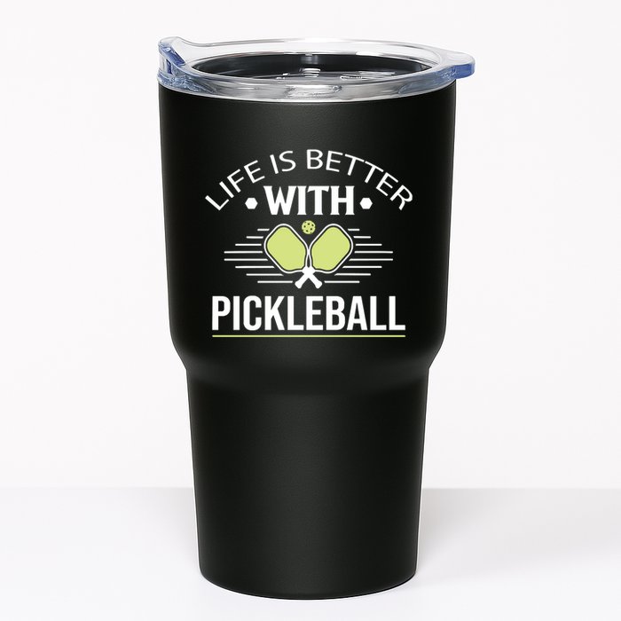 Pickleball T Life Is Better With Pickleball Tumbler