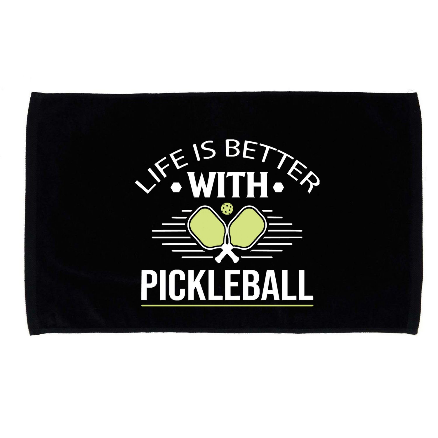 Pickleball T Life Is Better With Pickleball Microfiber Hand Towel