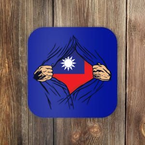 Proud Taiwanese Love Taiwan Flag Country Home Nation Gift Coaster