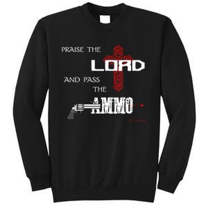 Praise The Lord And Pass The Ammo Hoodie Patriotic Usa Trump Sweatshirt