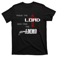 Praise The Lord And Pass The Ammo Hoodie Patriotic Usa Trump T-Shirt