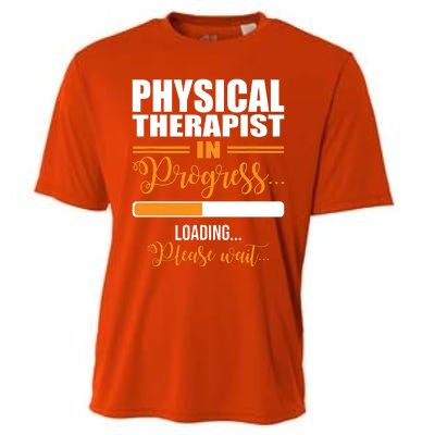 Physical Therapist Loading Please Wait Future Funny PT Gifts Cooling Performance Crew T-Shirt