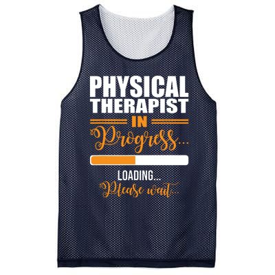 Physical Therapist Loading Please Wait Future Funny PT Gifts Mesh Reversible Basketball Jersey Tank