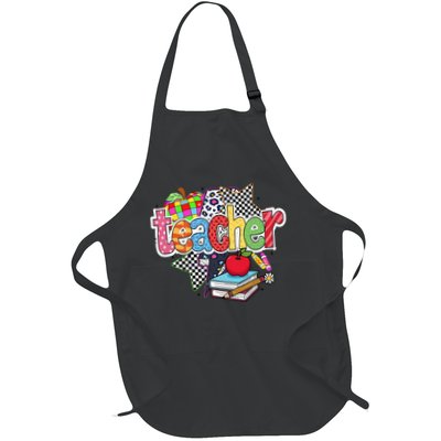 Preppy Teacher Last Day Of School Teacher Summer Apron