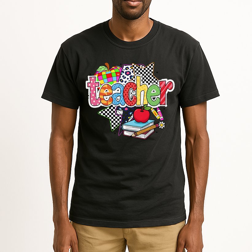 Preppy Teacher Last Day Of School Teacher Summer Tall T-Shirt