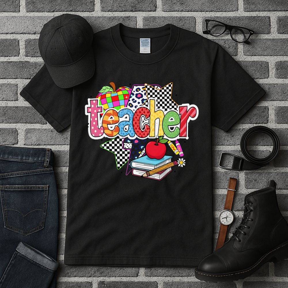 Preppy Teacher Last Day Of School Teacher Summer Tall T-Shirt