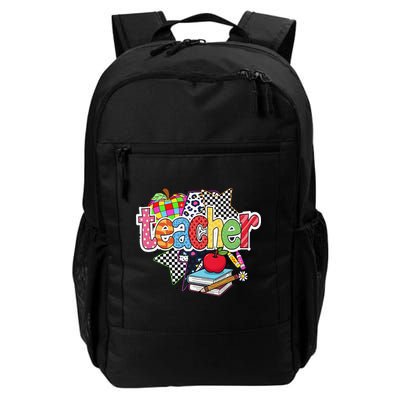 Preppy Teacher Last Day Of School Teacher Summer Backpack