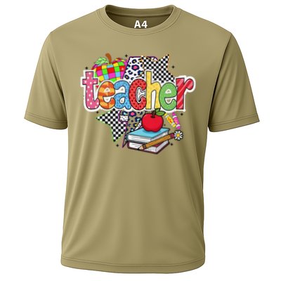 Preppy Teacher Last Day Of School Teacher Summer Cooling Performance Crew T-Shirt