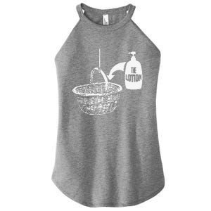 Put The Lotion In The Basket Creepy Halloween Torture Women's Perfect Tri Rocker Tank