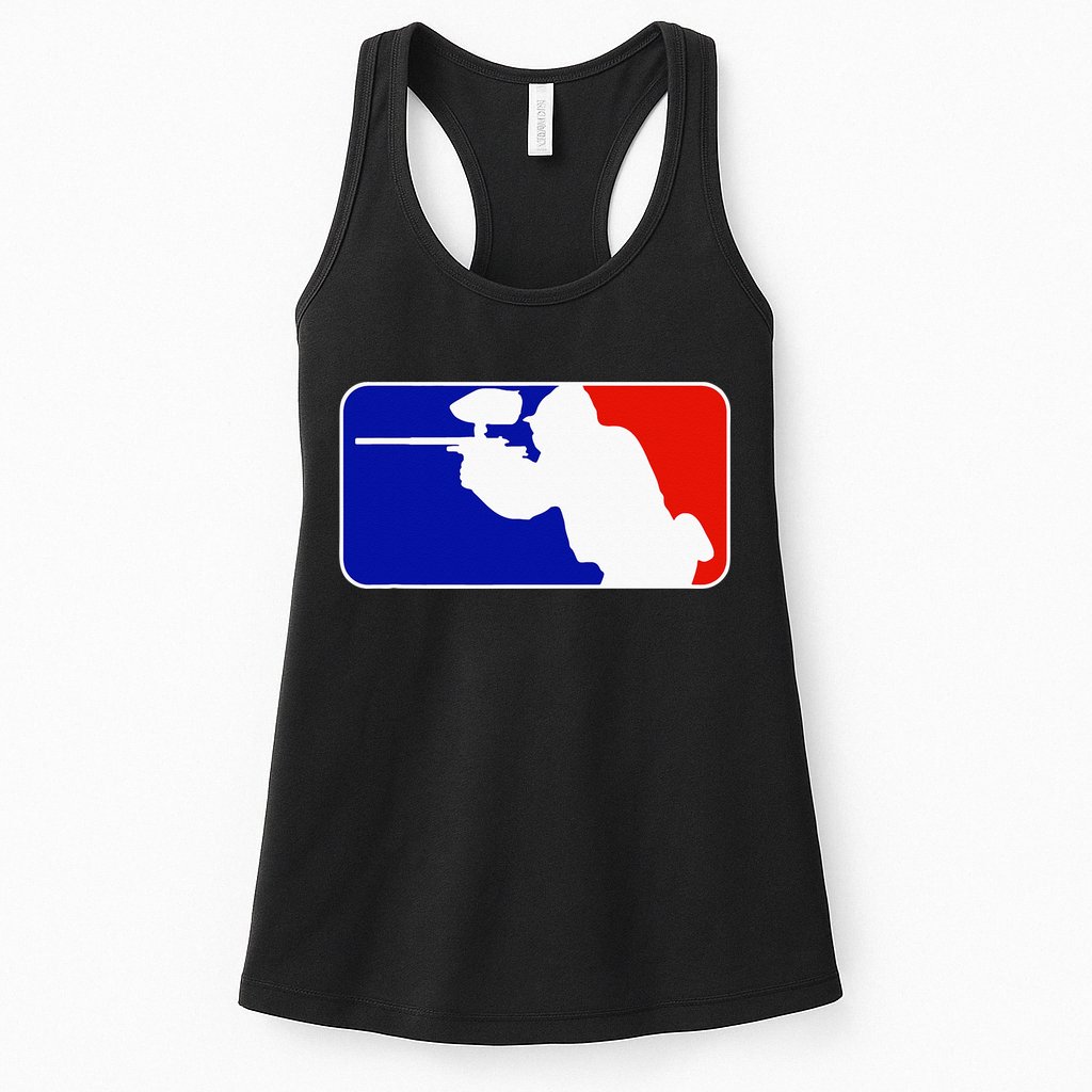 PAINTBALL TOURNAMENT LEAGUE PLAYER MAJOR Womens Tank Top