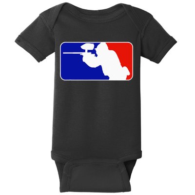 PAINTBALL TOURNAMENT LEAGUE PLAYER MAJOR Baby Bodysuit