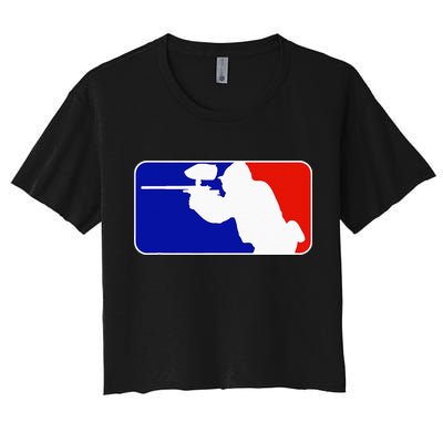 PAINTBALL TOURNAMENT LEAGUE PLAYER MAJOR Crop Top