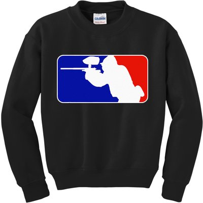 PAINTBALL TOURNAMENT LEAGUE PLAYER MAJOR Kids Sweatshirt