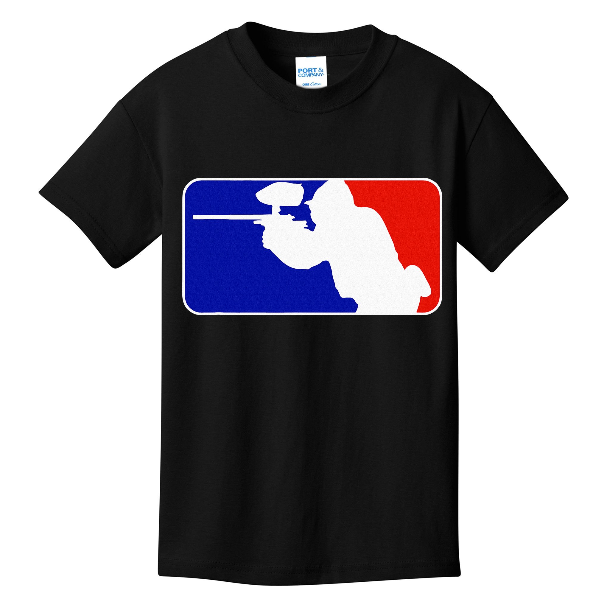 PAINTBALL TOURNAMENT LEAGUE PLAYER MAJOR Kids T-Shirt