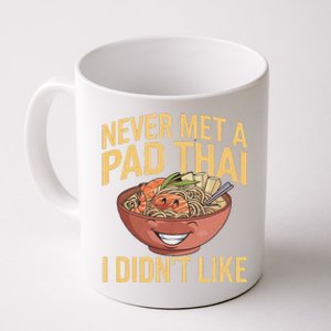 Pad Thai Lover Funny Humor Food Text Joke Loves Pad Thai Coffee Mug