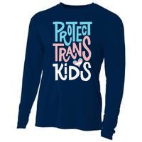 Protect Transg Lgbt Pride Cooling Performance Long Sleeve Crew