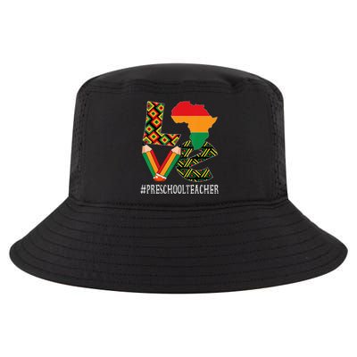 Preschool Teacher Love Bhm African American Cool Comfort Performance Bucket Hat