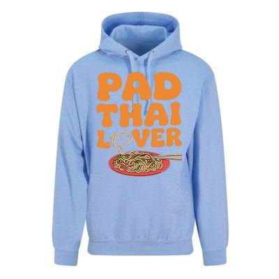 Pad Thai Lover Funny Humor Food Text Joke Loves Pad Thai Unisex Surf Hoodie