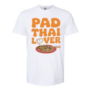 Pad Thai Lover Funny Humor Food Text Joke Loves Pad Thai Softstyle® CVC T-Shirt