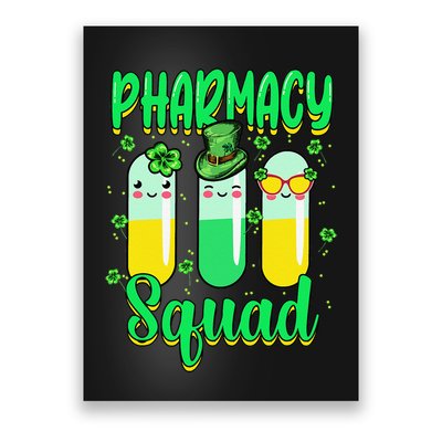 Pharmacy Tech Love St Patricks Day Gnome Leopard Poster