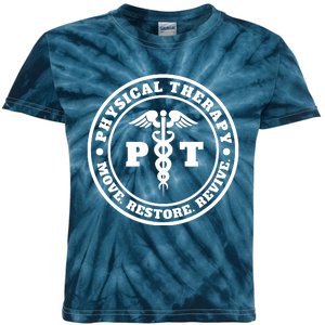 PT Therapist Medical Physical Therapy Kids Tie-Dye T-Shirt