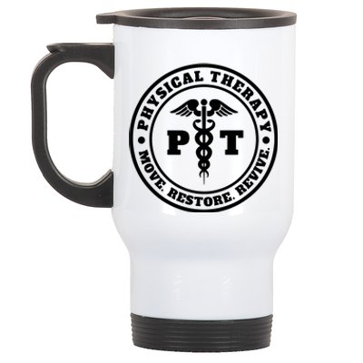 PT Therapist Medical Physical Therapy Stainless Steel Travel Mug