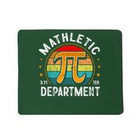 Pi Teacher Mathletic Departt Vintage 3.14 Pi Day Mousepad