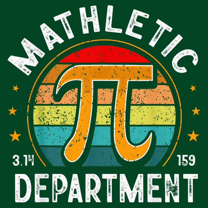 Pi Teacher Mathletic Departt Vintage 3.14 Pi Day Mousepad