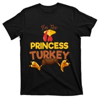 Princess Turkey Matching Family Group Thanksgiving Gifts  T-Shirt