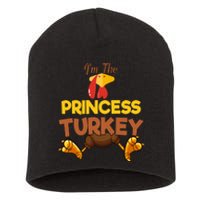 Princess Turkey Matching Family Group Thanksgiving Gifts  Short Acrylic Beanie