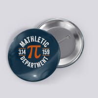 Pi Teacher Mathletic Department Vintage 3.14 Pi day Button